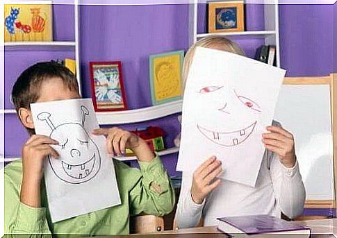 Children's art develops through different stages