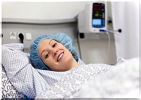 woman prepped for surgery