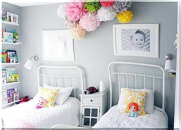 nursery decorated according to Feng Shui