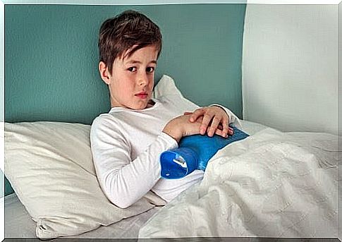 Boy with gastroenteritis