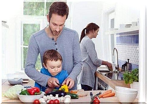 cook with your children: family in the kitchen