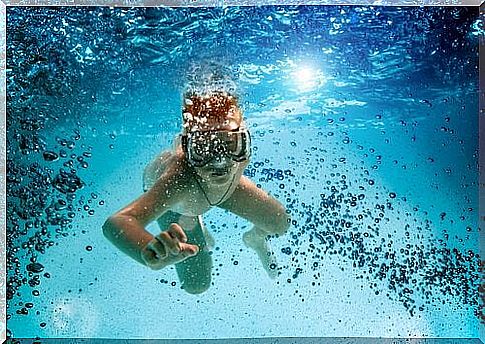 The benefits of diving for children